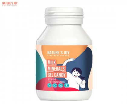 Nature's Joy 乐天然 儿童乳矿盐凝胶糖果 60粒（保质期：2024.01）